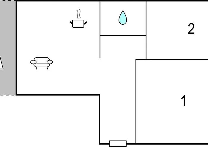 Appartement Beautiful In With Wifi *